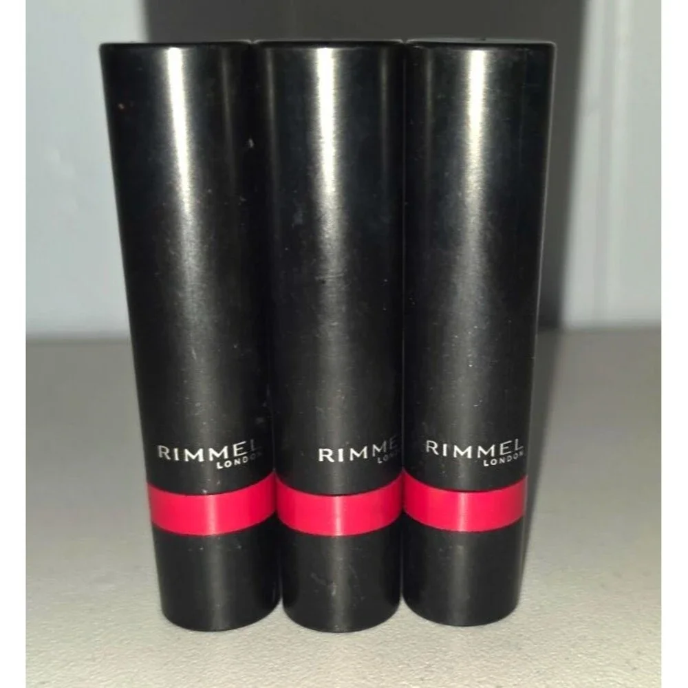 Lot of 3 Rimmel Lasting Finish Extreme 130 Buzzin Pink NEW